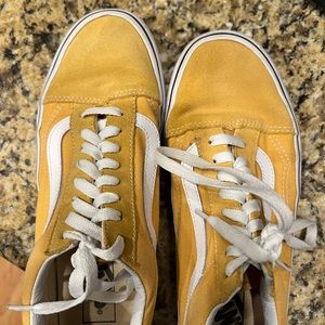 Mustard Yellow Vans.